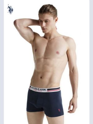 U.S.POLO ASSN. ERKEK BOXER 80092  ( ÜÇLÜ KUTUDA )